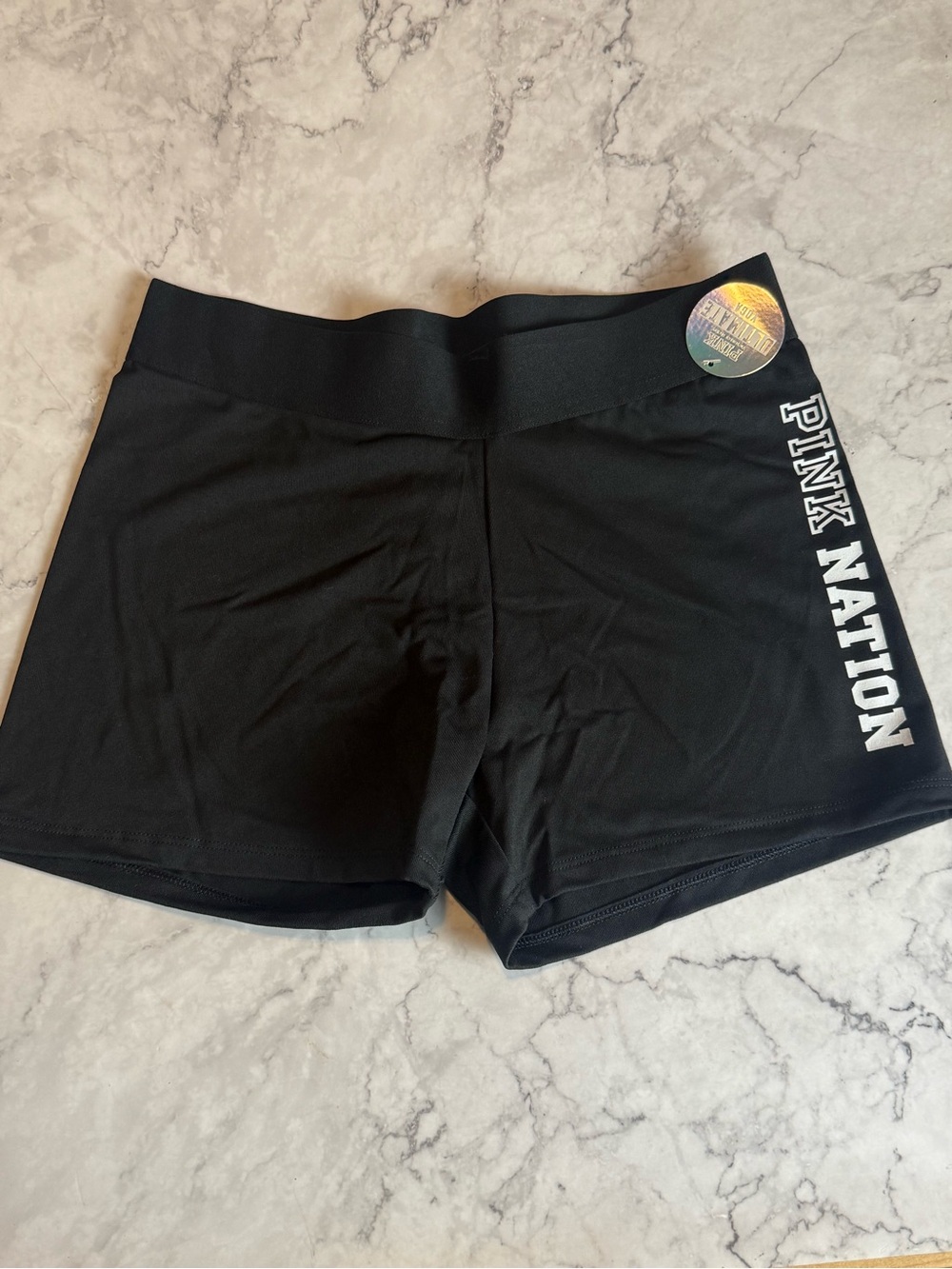 VS PINK Nation Ultimate Yoga Shorts NWT